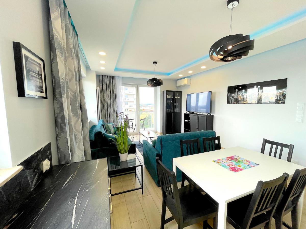 Apartament Z Tarasem I Widokiem Na Odre Wrocław Eksteriør billede